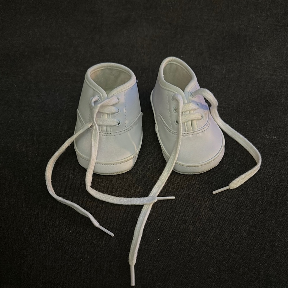 Classic White Kids Shoes